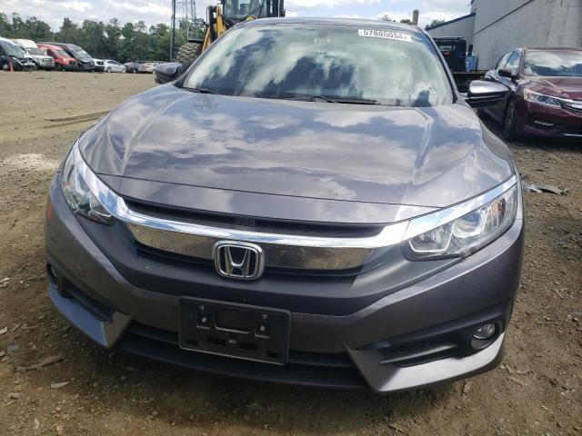 JHMFC1F77JX032866 - 2018 HONDA CIVIC EXL GRAY photo 5