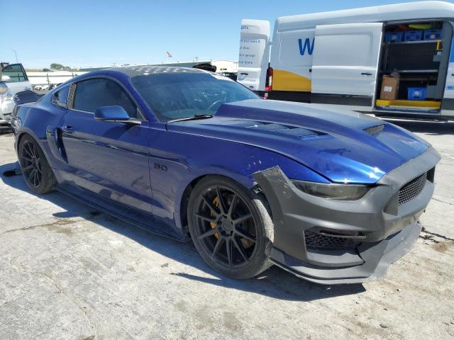 1FA6P8CF0G5251379 - 2016 FORD MUSTANG GT BLUE photo 4