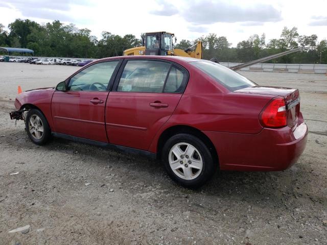 1G1ZT54885F247937 - 2005 CHEVROLET MALIBU LS Бордовый фото 2