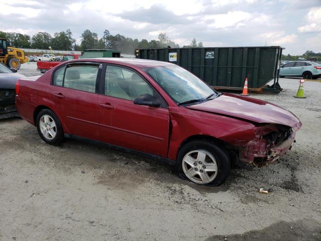 1G1ZT54885F247937 - 2005 CHEVROLET MALIBU LS Бордовый фото 4