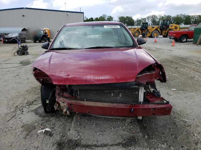 1G1ZT54885F247937 - 2005 CHEVROLET MALIBU LS Бордовый фото 5