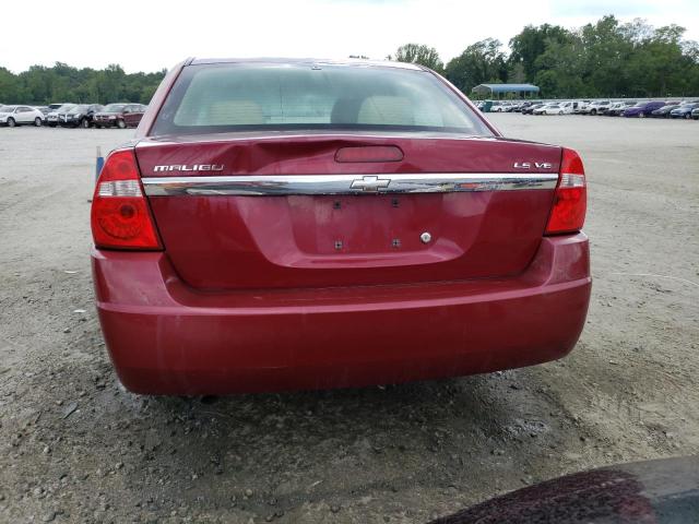 1G1ZT54885F247937 - 2005 CHEVROLET MALIBU LS Бордовый фото 6