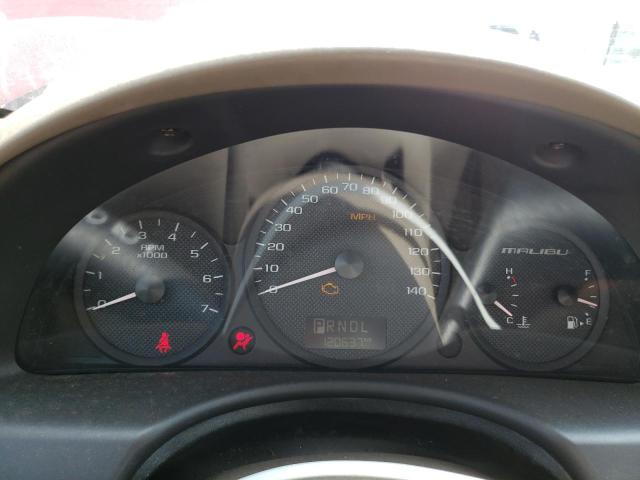 1G1ZT54885F247937 - 2005 CHEVROLET MALIBU LS Бордовый фото 9