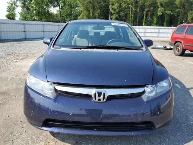 1HGFA15838L017799 - 2008 HONDA CIVIC EX BLUE photo 5