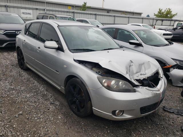 JM1BK343561403371 - 2006 MAZDA 3 HATCHBACK SILVER photo 4