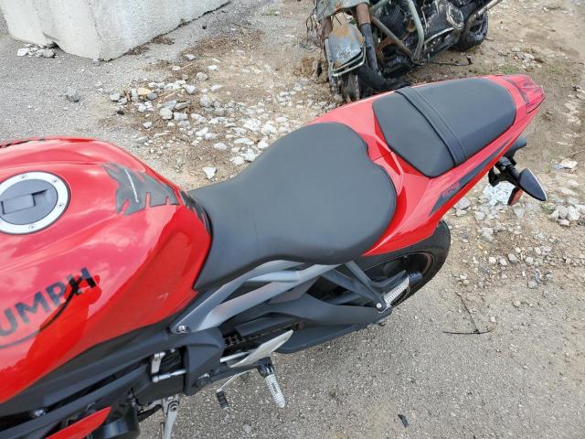 SMTA01YK3FJ683350 - 2015 TRIUMPH MOTORCYCLE DAYTONA 675 RED photo 6