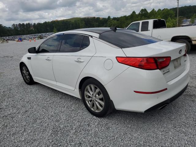 5XXGN4A74FG496883 - 2015 KIA OPTIMA EX WHITE photo 2