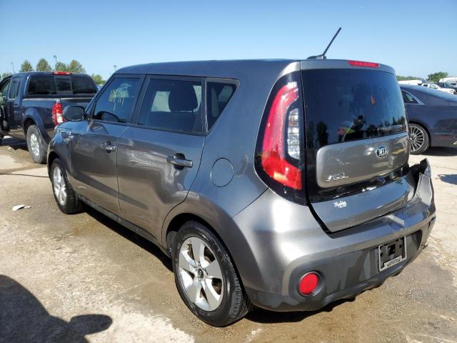 KNDJN2A27K7674495 - 2019 KIA SOUL GRAY photo 2