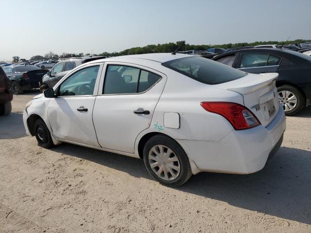 3N1CN7AP7KL811595 - 2019 NISSAN VERSA S WHITE photo 2