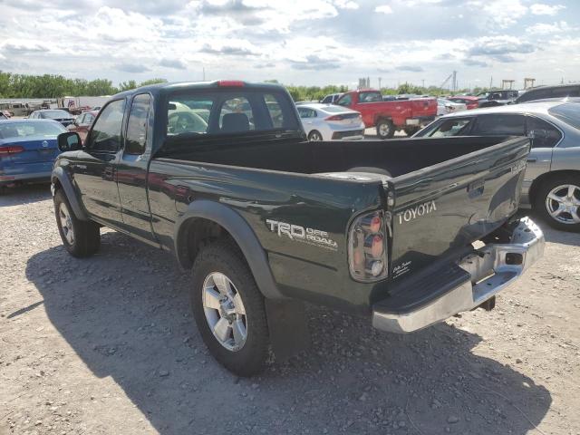 5TESN92N51Z727627 - 2001 TOYOTA TACOMA XTRACAB PRERUNNER მწვანე ფოტო 2