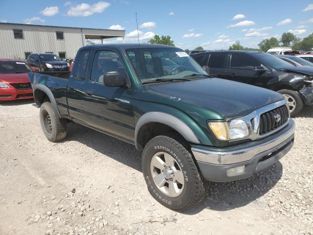 5TESN92N51Z727627 - 2001 TOYOTA TACOMA XTRACAB PRERUNNER მწვანე ფოტო 4