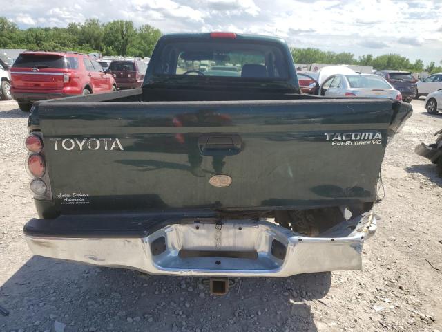 5TESN92N51Z727627 - 2001 TOYOTA TACOMA XTRACAB PRERUNNER მწვანე ფოტო 6