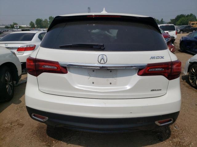 5FRYD4H4XEB033293 - 2014 ACURA MDX TECHNOLOGY WHITE photo 6