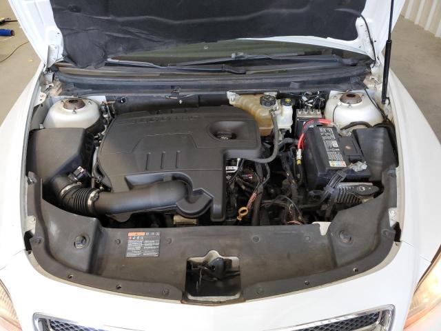 1G1ZC5EUXCF157729 - 2012 CHEVROLET MALIBU 1LT WHITE photo 11