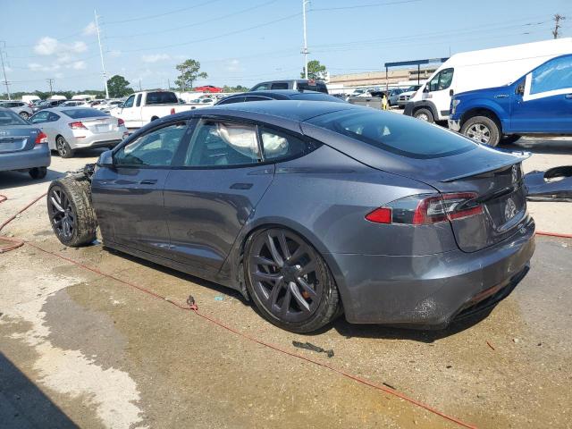 5YJSA1E64MF451688 - 2021 TESLA MODEL S Մոխրագույն լուսանկար 2