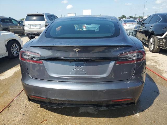 5YJSA1E64MF451688 - 2021 TESLA MODEL S Մոխրագույն լուսանկար 6
