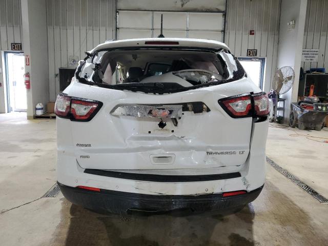 1GNKVGKD4GJ222619 - 2016 CHEVROLET TRAVERSE LT WHITE photo 6