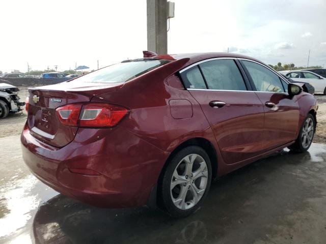 1G1BF5SM9J7110759 - 2018 CHEVROLET CRUZE PREMIER BURGUNDY photo 3