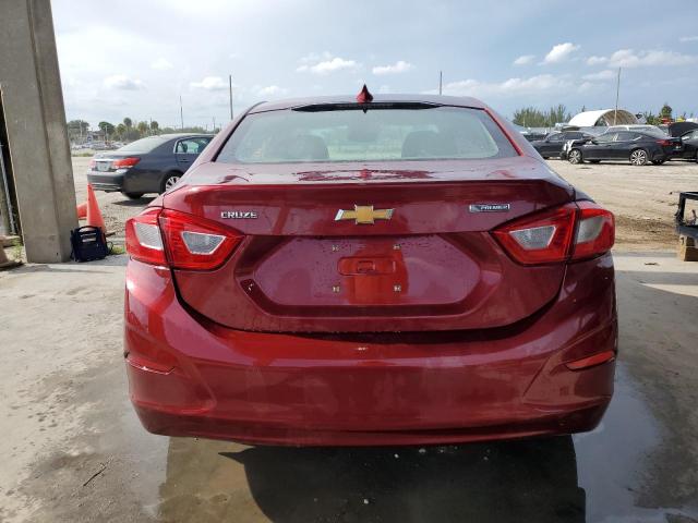 1G1BF5SM9J7110759 - 2018 CHEVROLET CRUZE PREMIER BURGUNDY photo 6