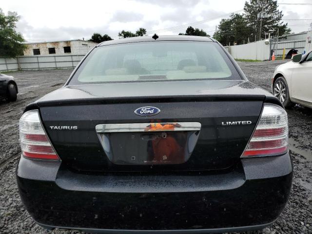 1FAHP25WX8G115723 - 2008 FORD TAURUS LIMITED BLACK photo 6