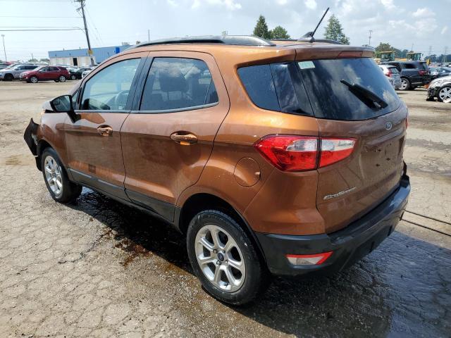 MAJ6S3GL5KC291110 - 2019 FORD ECOSPORT SE Marrón foto 2