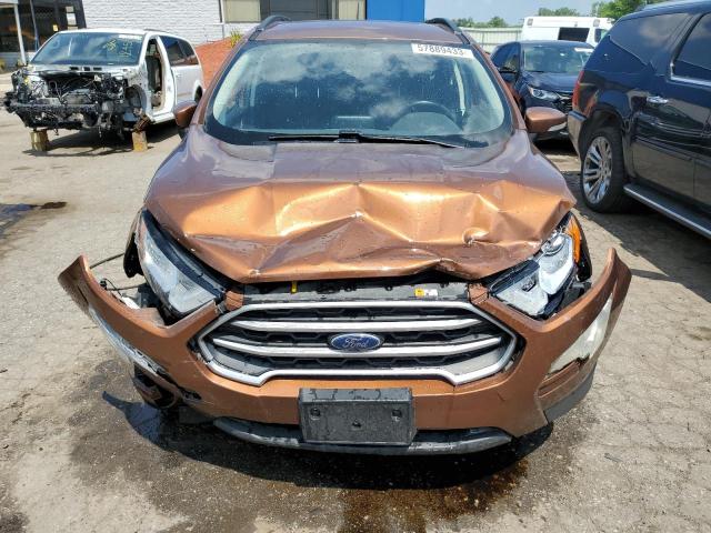 MAJ6S3GL5KC291110 - 2019 FORD ECOSPORT SE Marrón foto 5