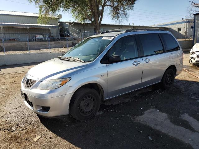 JM3LW28A060566969 - 2006 MAZDA MPV WAGON SILVER photo 1