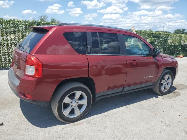 1J4NT1FB2BD195004 - 2011 JEEP COMPASS SPORT RED photo 3