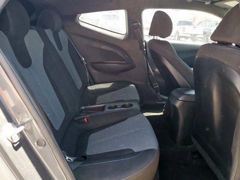 KMHTG6AF9KU017059 - 2019 HYUNDAI VELOSTER BASE GRAY photo 10