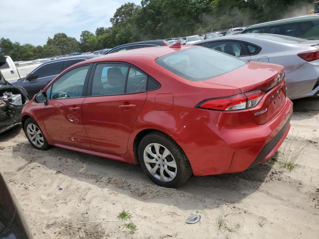 5YFEPRAE6LP073822 - 2020 TOYOTA COROLLA LE RED photo 2