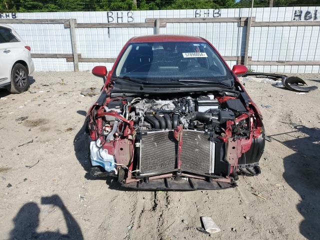 5YFEPRAE6LP073822 - 2020 TOYOTA COROLLA LE RED photo 5