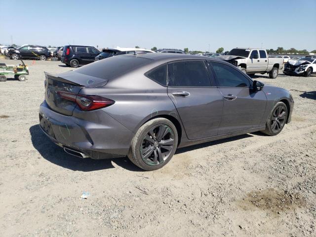 19UUB5F5XMA012718 - 2021 ACURA TLX TECH A GRAY photo 3