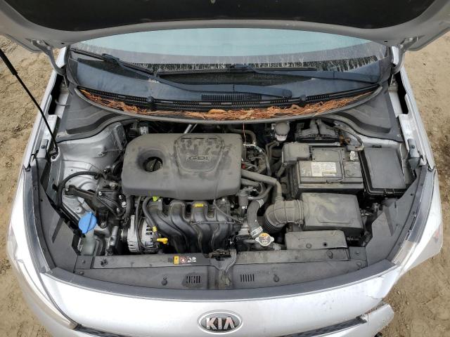 3KPA24AB8KE204528 - 2019 KIA RIO S SILVER photo 11