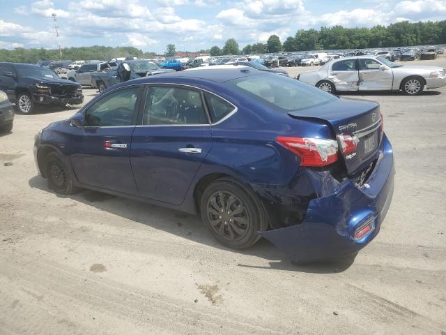 3N1AB7AP7HL645751 - 2017 NISSAN SENTRA S BLUE photo 2