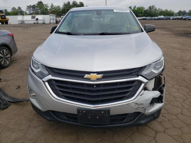 2GNAXREV3J6300964 - 2018 CHEVROLET EQUINOX LS 银色 照片 5