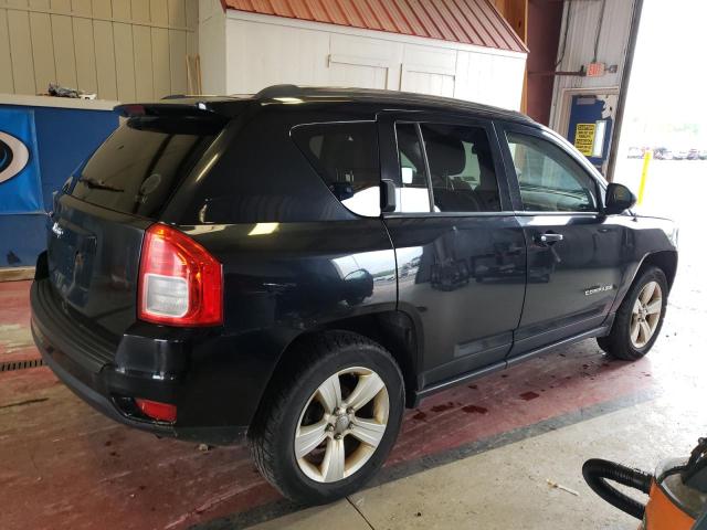 1C4NJDBB3CD616345 - 2012 JEEP COMPASS SPORT BLACK photo 3