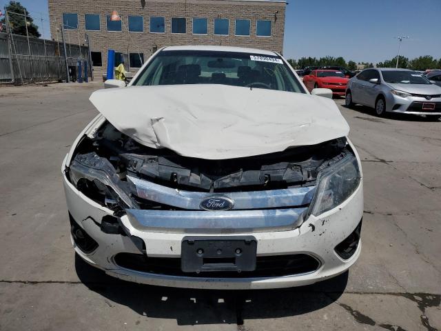 3FAHP0HA3CR284780 - 2012 FORD FUSION SE WHITE photo 5