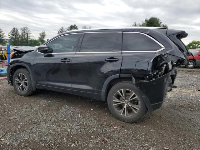 5TDJKRFH7GS317863 - 2016 TOYOTA HIGHLANDER XLE Qara foto 2