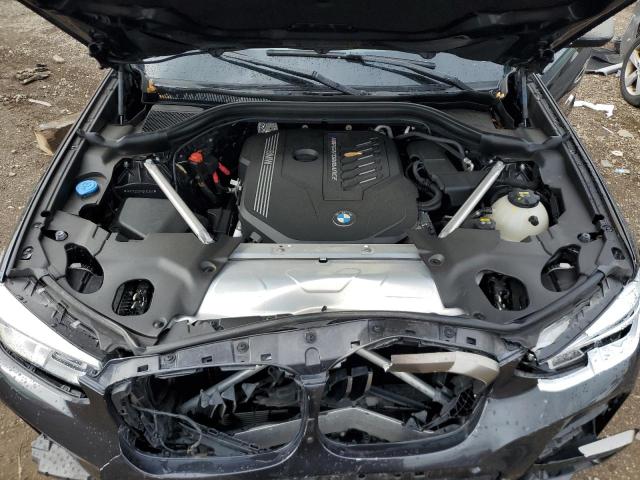 5UX2V5C0XM9F04867 - 2021 BMW X4 XDRIVEM40I გრაფიტი ფოტო 12