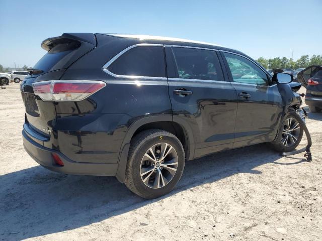 5TDJKRFH3GS348141 - 2016 TOYOTA HIGHLANDER XLE BLACK photo 3