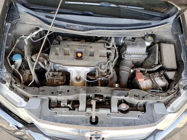 2HGFB2F97CH569449 - 2012 HONDA CIVIC EXL BLACK photo 11