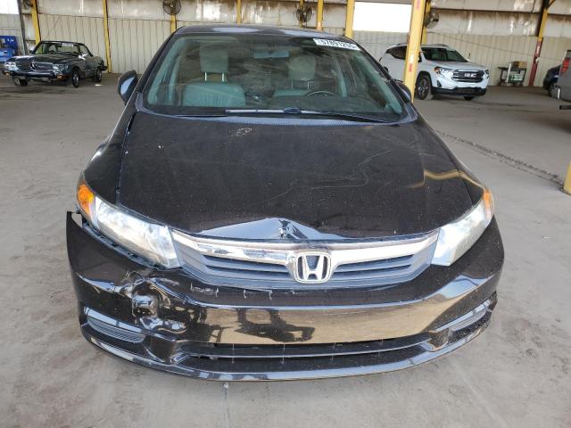 2HGFB2F97CH569449 - 2012 HONDA CIVIC EXL BLACK photo 5