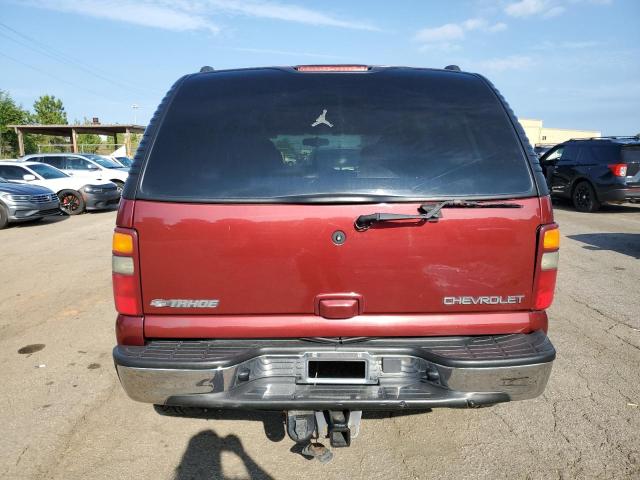 1GNEK13Z72J319223 - 2002 CHEVROLET TAHOE K1500 RED photo 6