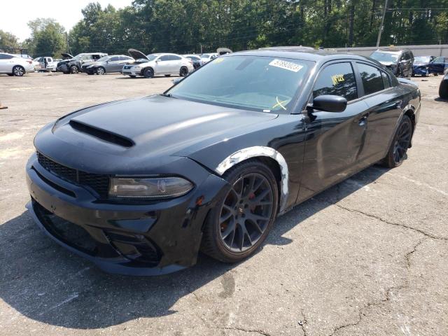 2C3CDXGJ9JH167001 - 2018 DODGE CHARGER R/T 392 BLACK photo 1