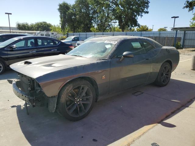 2C3CDZFJ9KH750053 - 2019 DODGE CHALLENGER R/T SCAT PACK CHARCOAL photo 1