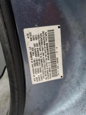 5FNRL38625B090558 - 2005 HONDA ODYSSEY EXL BLUE photo 13