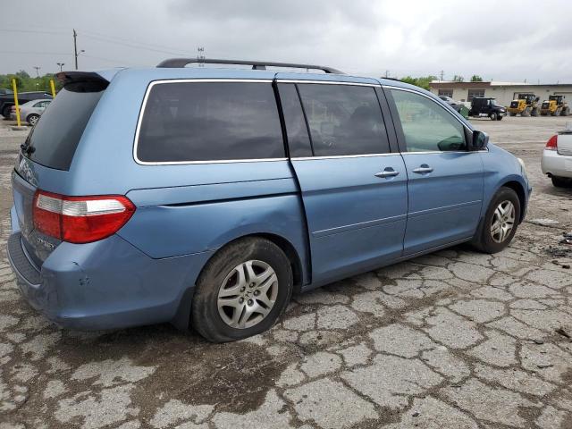 5FNRL38625B090558 - 2005 HONDA ODYSSEY EXL BLUE photo 3