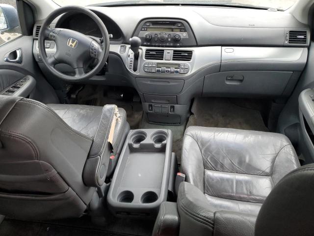 5FNRL38625B090558 - 2005 HONDA ODYSSEY EXL BLUE photo 8