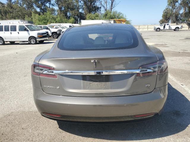 5YJSA1E1XGF138203 - 2016 TESLA MODEL S TAN photo 6