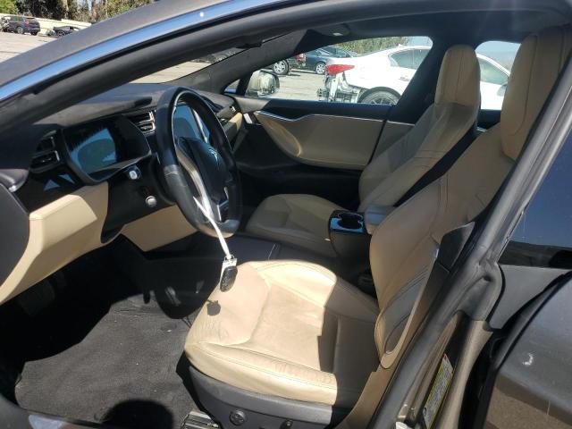 5YJSA1E1XGF138203 - 2016 TESLA MODEL S TAN photo 7